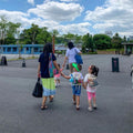 Enfants Street Shooting Outdoor Snack Toy Sac transparent