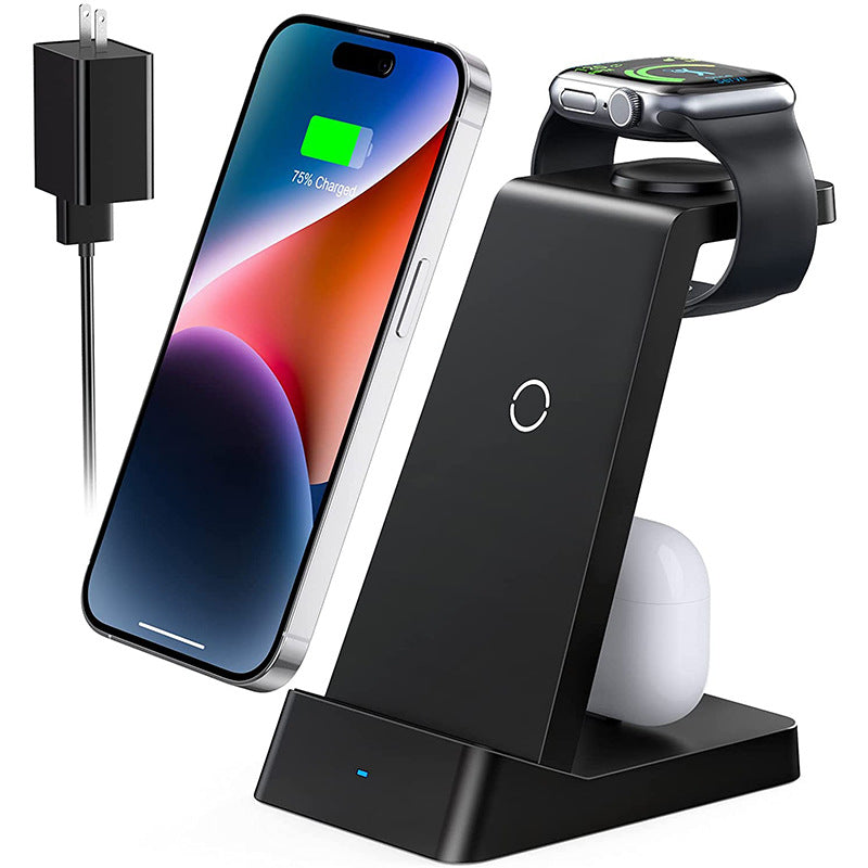 Chargeur sans fil Chargeur de bureau 3 en 1 18W