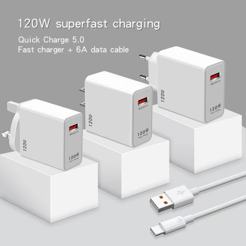 Chargeur 120W Super rapide