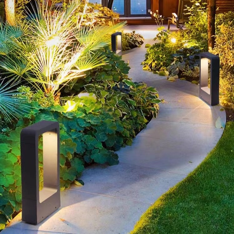 Cast Aluminum Outdoor Light Aluminum Lamp Park Scenic Spot Lighting Modern Minimalist Courtyard