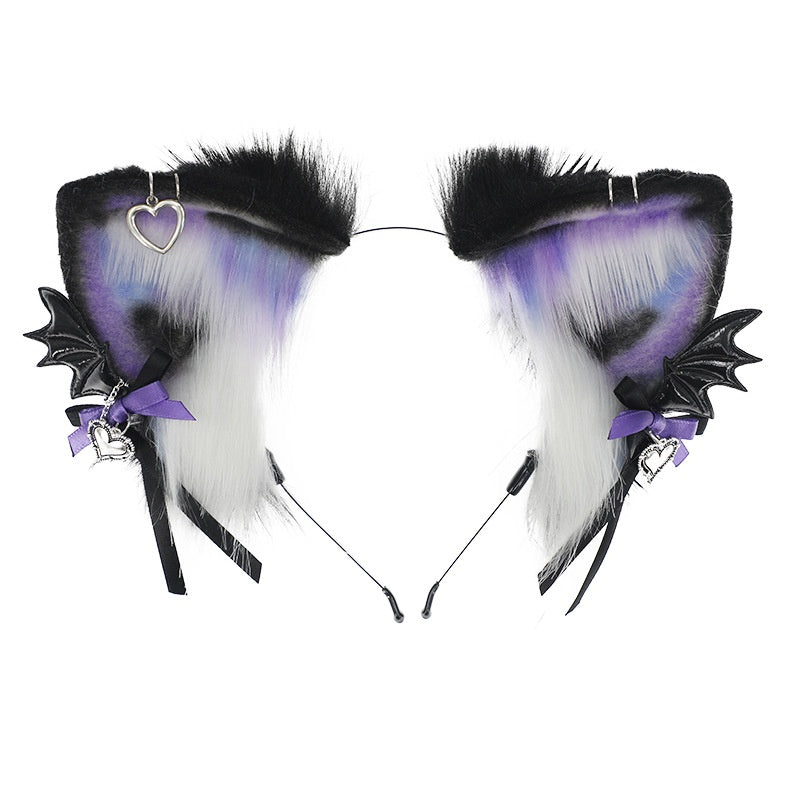 Bandeau Halloween Cent coiffures Accessoires capillaires pour filles japonaises Bandeau noir