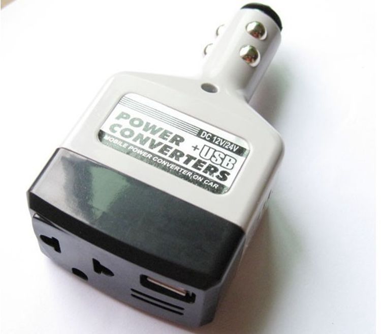 Chargeur de téléphone mobile Transformateur de voiture d'alimentation