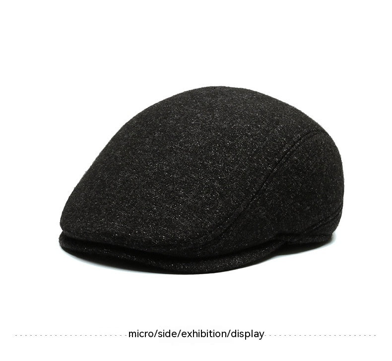 Cyclisme extérieur Beret brim court et chaud Moyen-âge et les hommes âgés Ear Protection Advance H