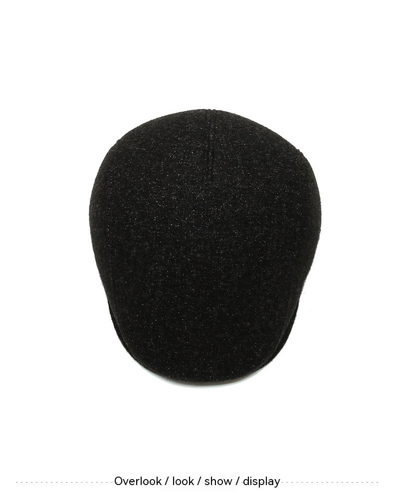 Cyclisme extérieur Beret brim court et chaud Moyen-âge et les hommes âgés Ear Protection Advance H