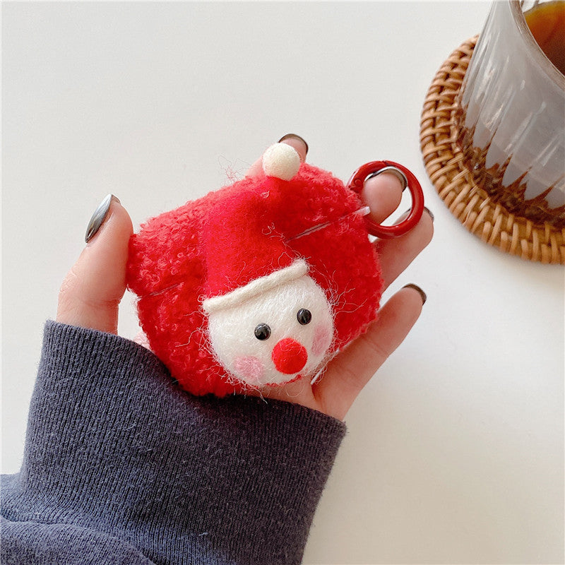 Cas doux de protection de l'oreille de Santa Snowman