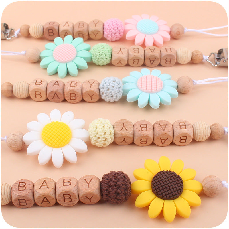 Produits pour bébés Apaisant Pacificateur de hêtre Clip