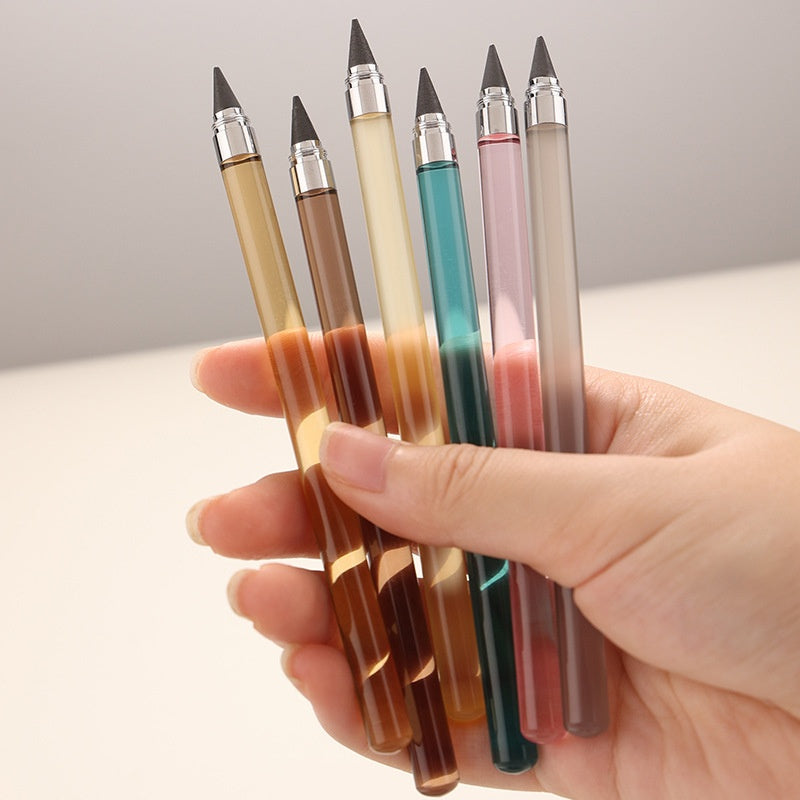 Acrylique Transparent Rod Eternal Crayon Aiguillage-libre