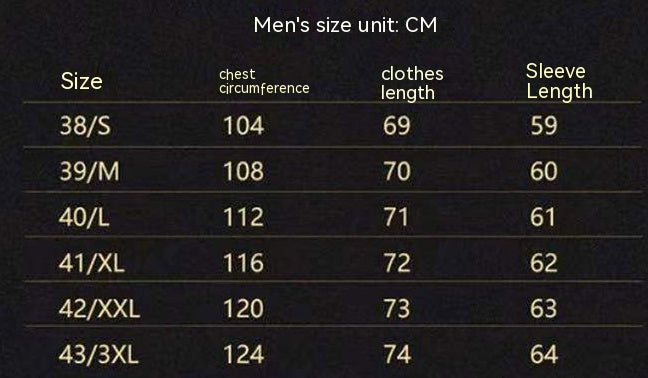 Costume de Tang à manches longues imprimé pour hommes