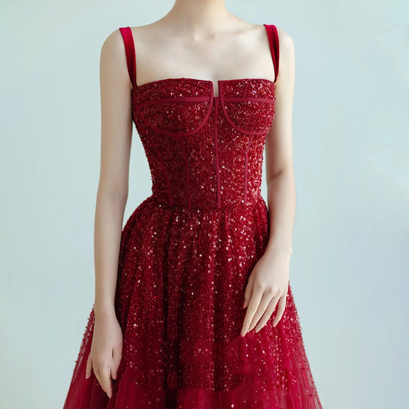Robe de fiançailles princesse de haute qualité pour les femmes
