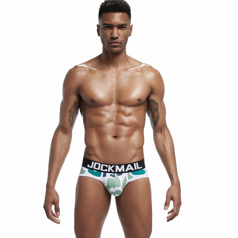 Slips en coton imprimé camouflage mode homme