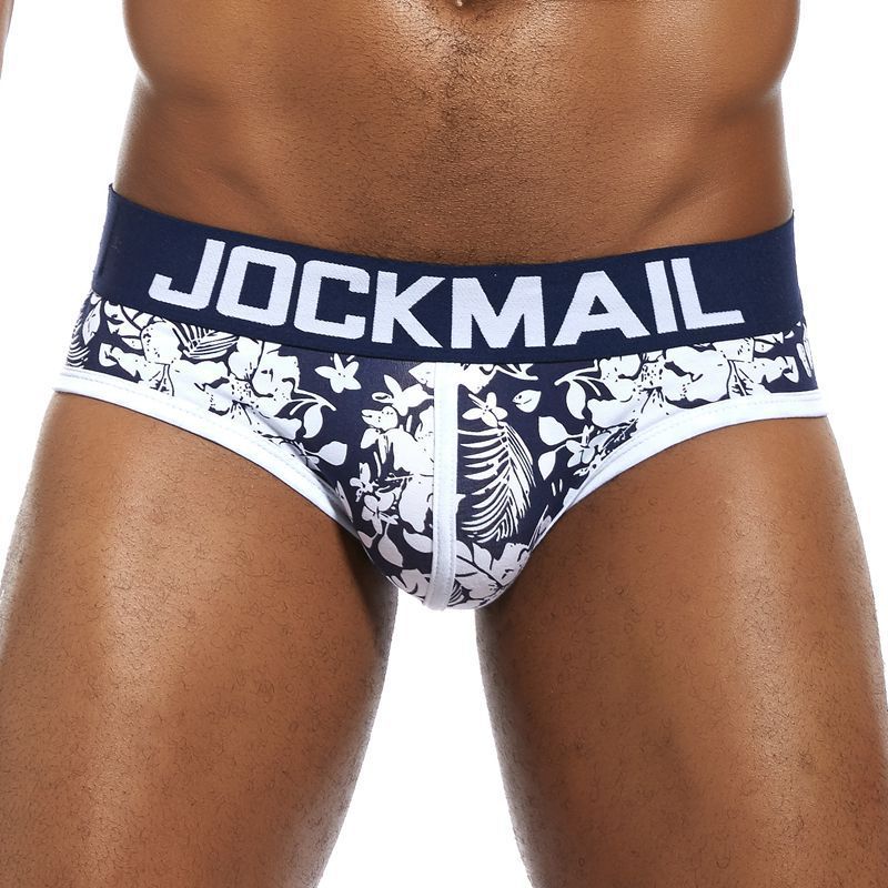 Sous-vêtements sexy et confortables en coton imprimé pour hommes