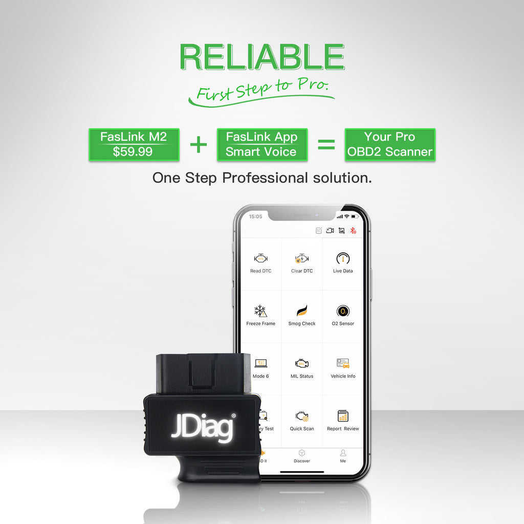 Lecteur de code OBDII scanner de diagnostic automobile
