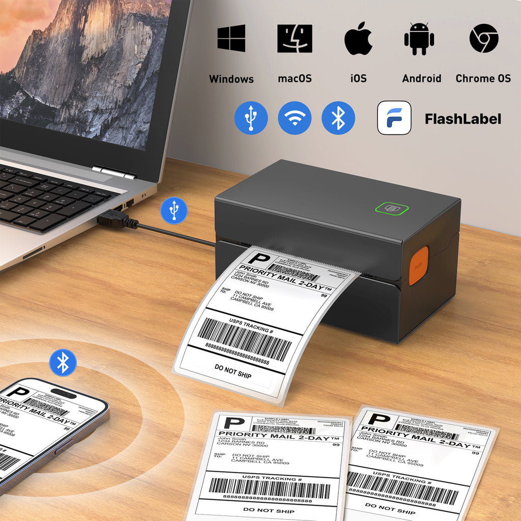 Express thermal label printer (single-machine)