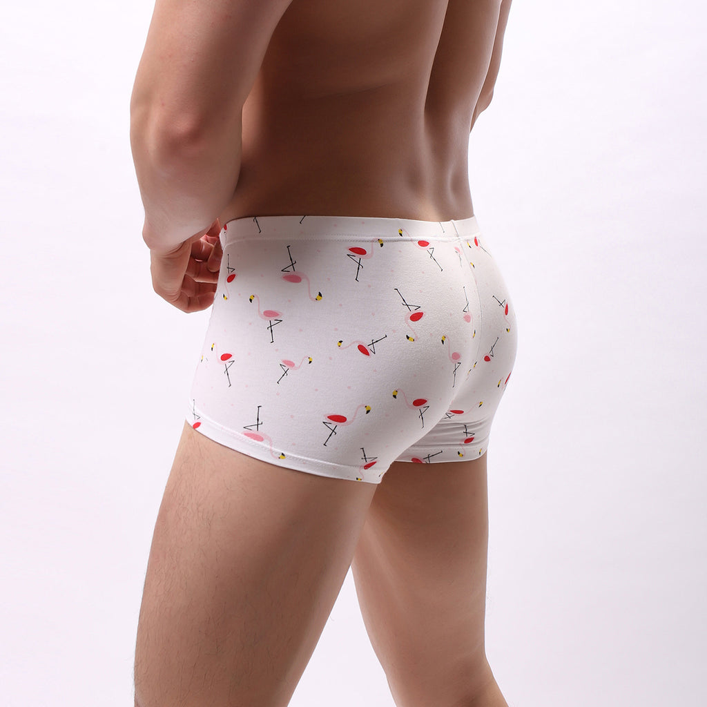 Sous-vêtements pour hommes en forme de U de coton caricature