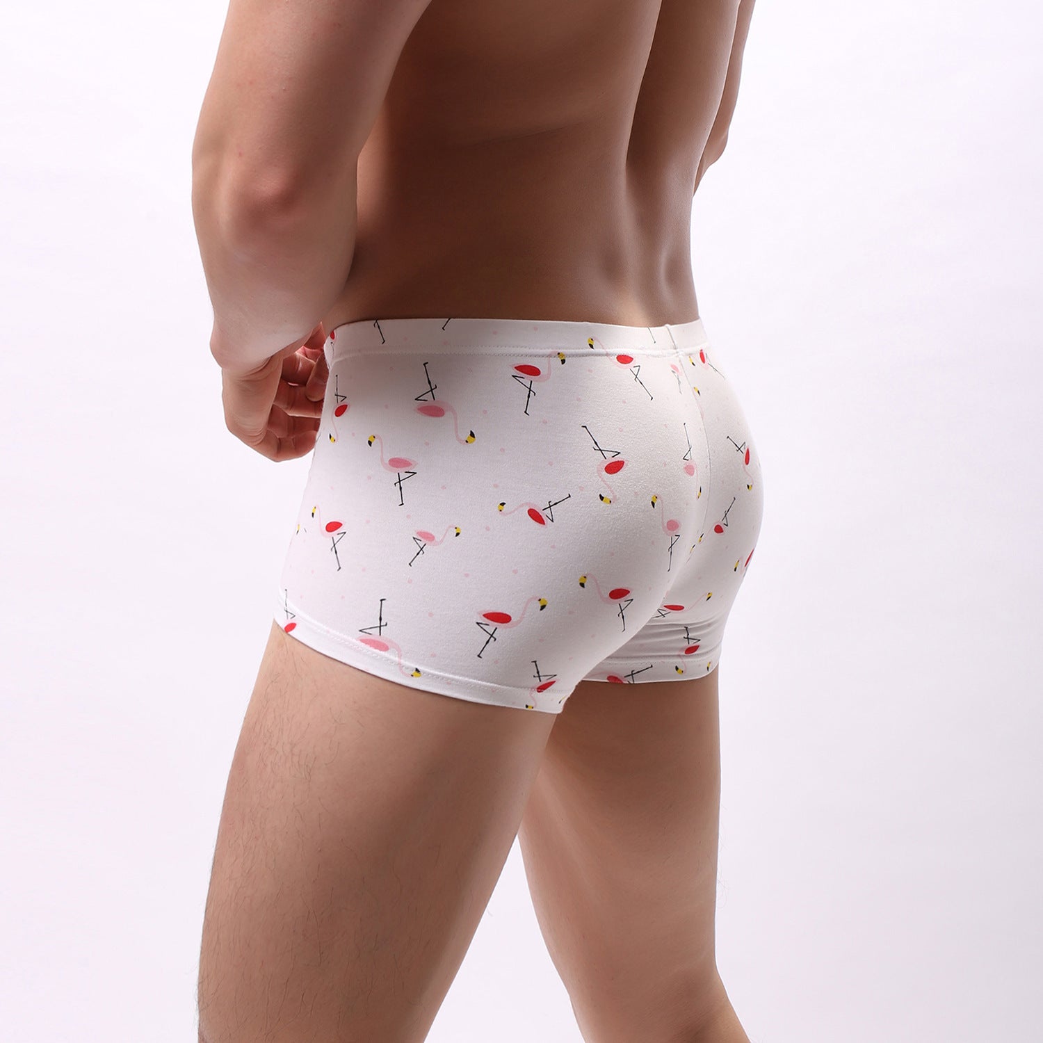 Sous-vêtements pour hommes en forme de U de coton caricature
