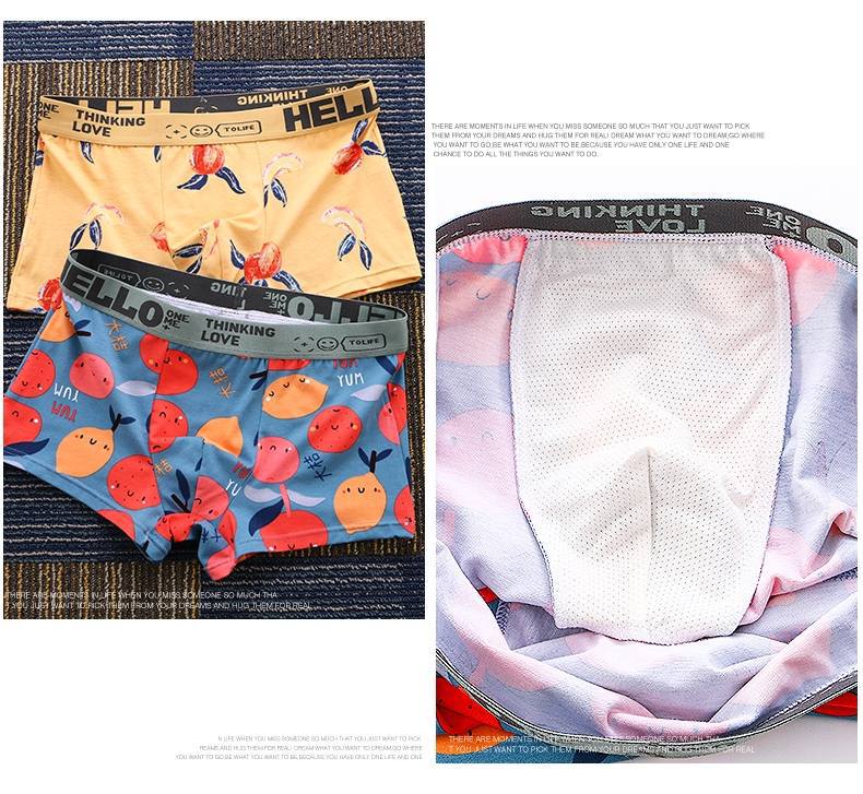 Boxer imprimé Sous-vêtements masculins National Fashion Sports