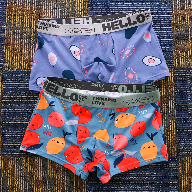Boxer imprimé Sous-vêtements masculins National Fashion Sports