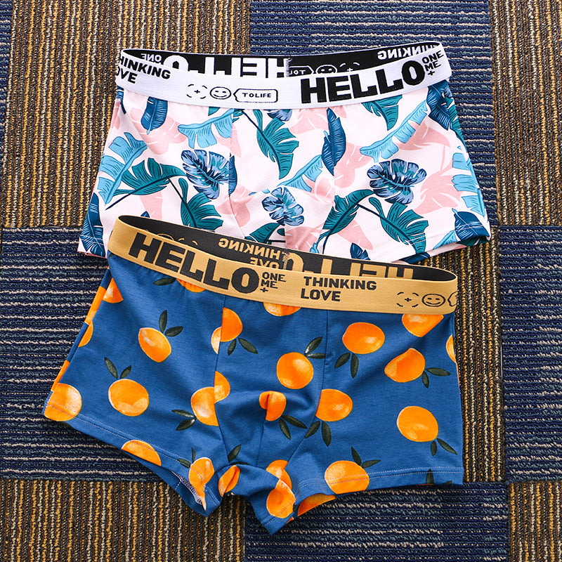 Boxer imprimé Sous-vêtements masculins National Fashion Sports