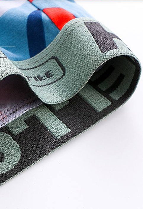 Boxer imprimé Sous-vêtements masculins National Fashion Sports