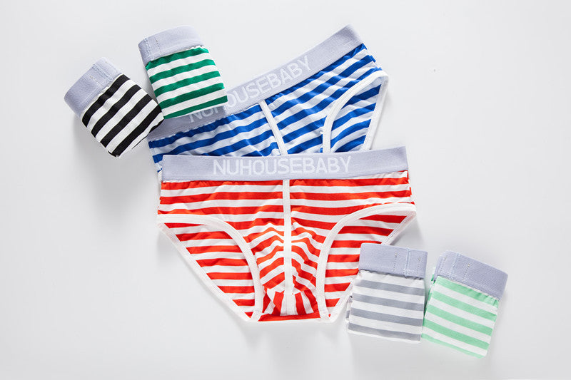 Slip homme Pure Cotton Sexy Low Waist Panties
