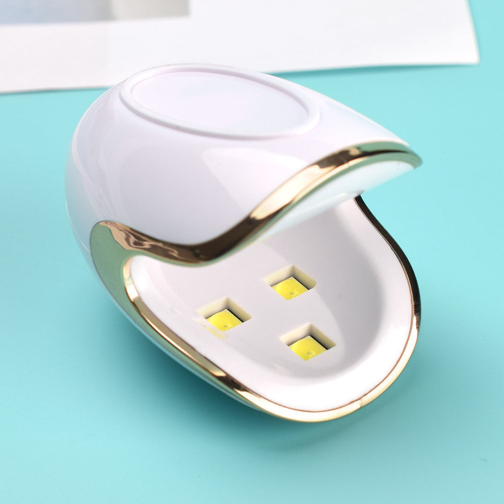 Un seul doigt 6W maison portable pas noir main LED petite mini photothérapie machine Lam