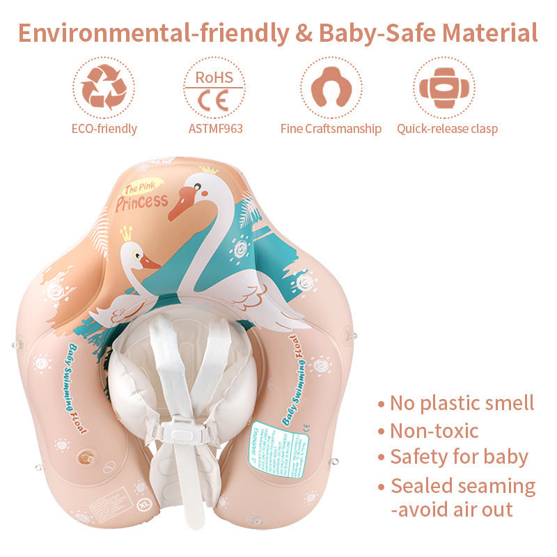 Baby Sun Protection Sunshade Swan Baignade Anneau