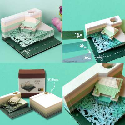 Anime Peripheral One Piece Creative Gift Hand Torn Notes Sticky Modeling Paper Notepad