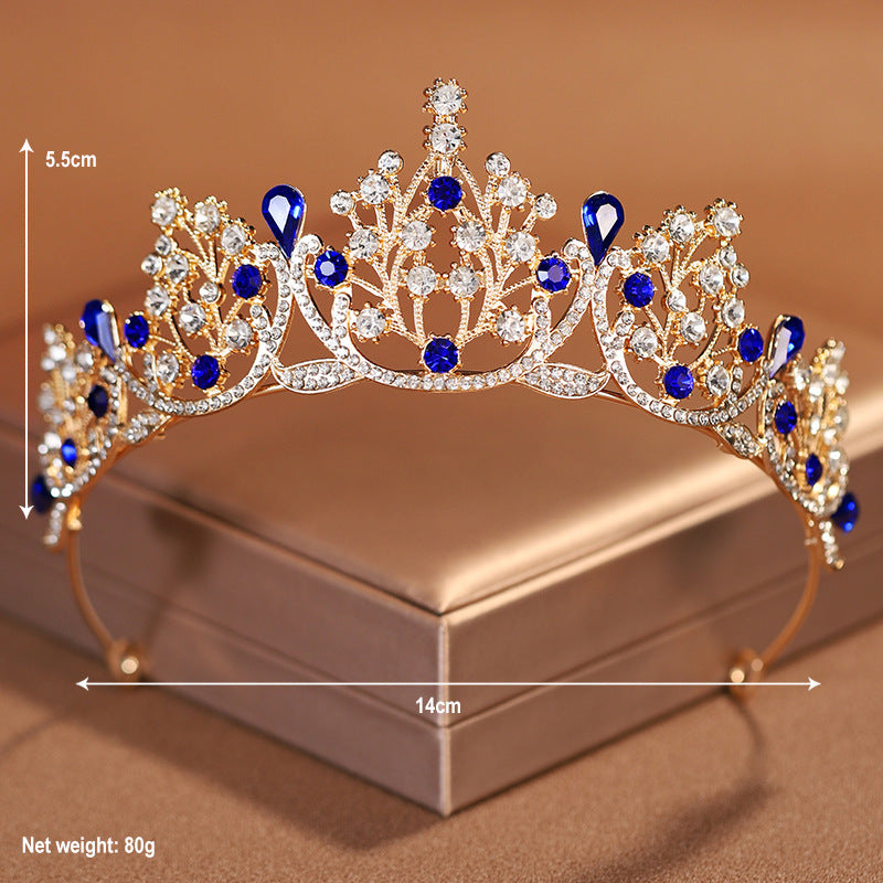Coiffure de mariée de la Couronne Princesse Crown Robe de mariée Accessoires de cheveux
