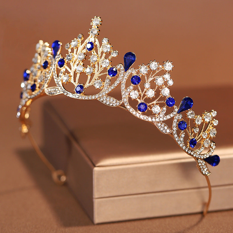 Coiffure de mariée de la Couronne Princesse Crown Robe de mariée Accessoires de cheveux