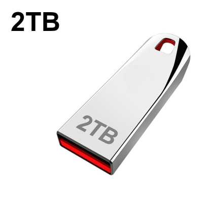 Disque USB Grande Capacité Disque USB Expansion métallique Disque USB 2 To