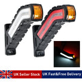 2X 30 Led Side Outline Stalk Marker Trailer Light Camion 12v 24v Amber Rouge Blanc.