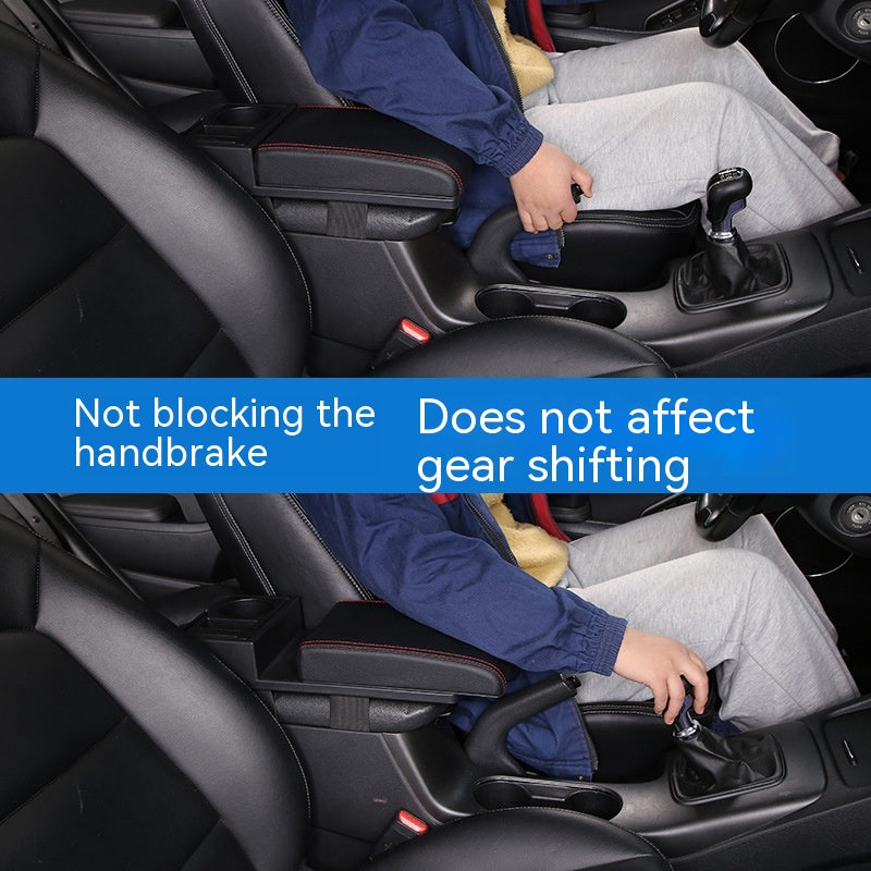 Automobile Armrest Box Cover Hauteur croissante et couverture en plastique universelle