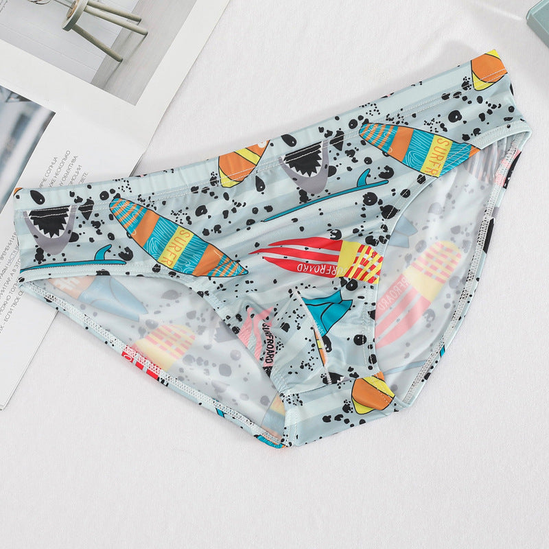 Ice Silk Breathable Imprimé Short Comfort à séchage rapide