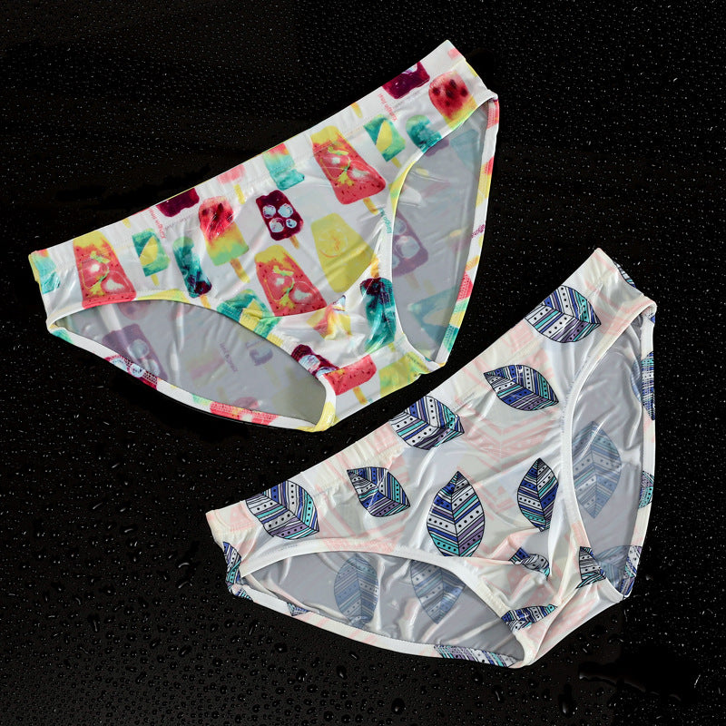 Ice Silk Breathable Imprimé Short Comfort à séchage rapide