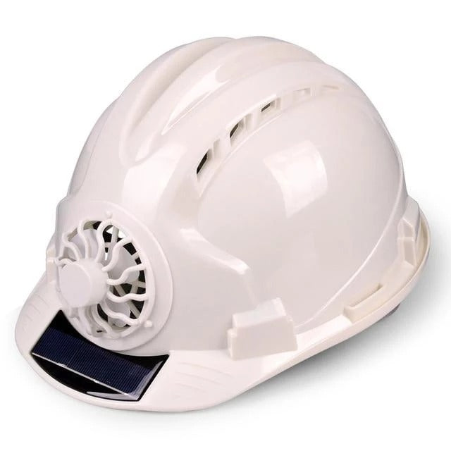 Casque de protection solaire du chantier de construction