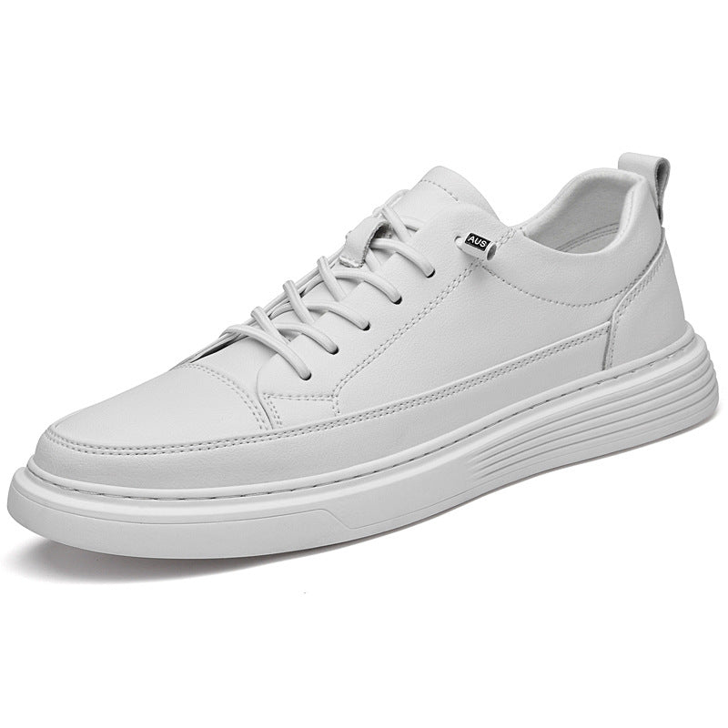 Chaussures blanches Étudiant Bas haut sneaker