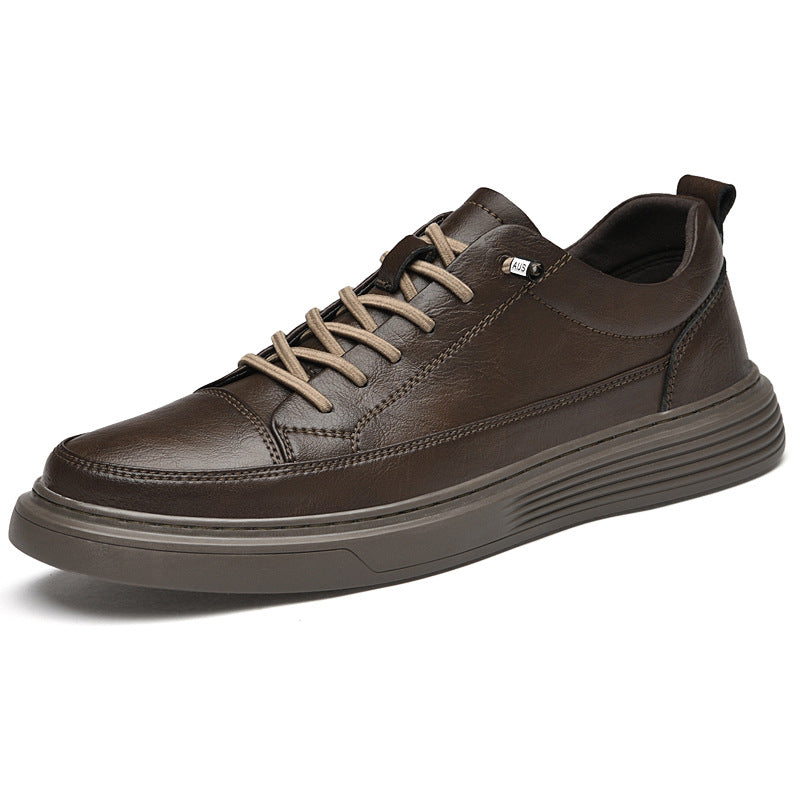 Chaussures blanches Étudiant Bas haut sneaker