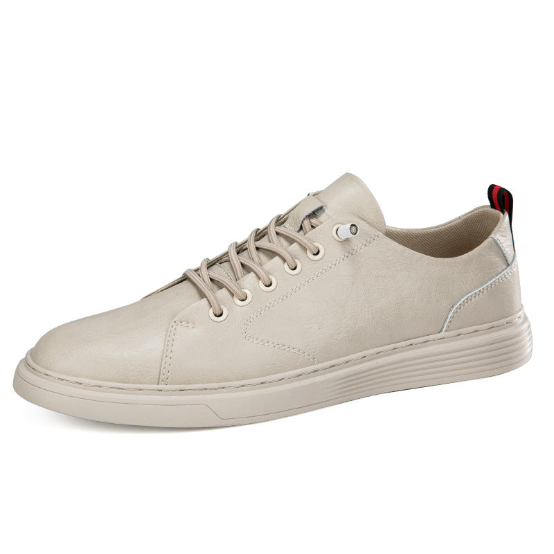 Chaussures blanches Étudiant Bas haut sneaker