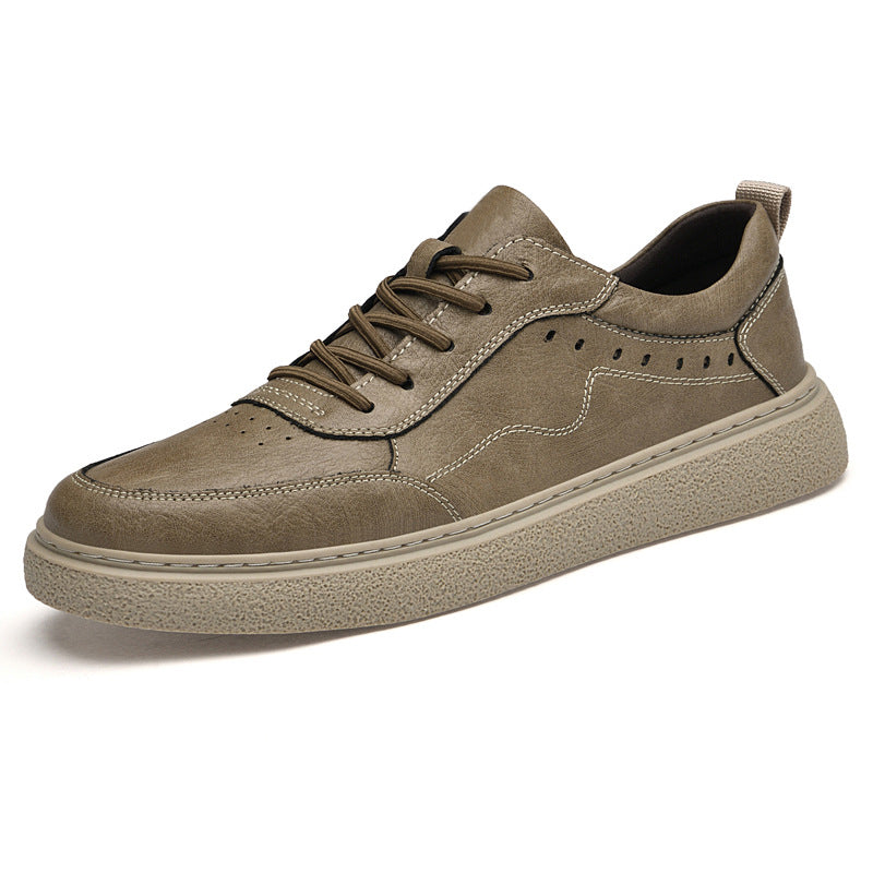 Chaussures blanches Étudiant Bas haut sneaker