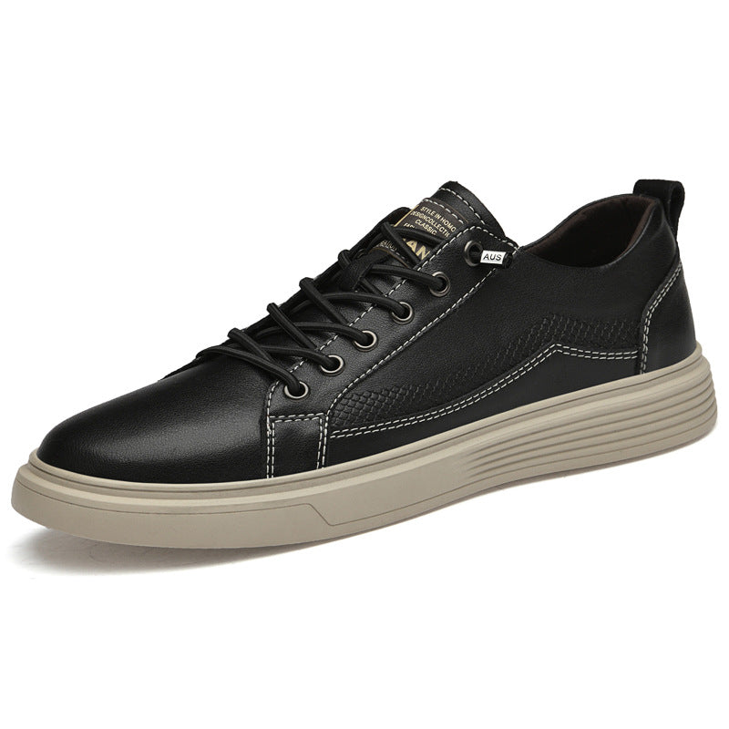 Chaussures blanches Étudiant Bas haut sneaker