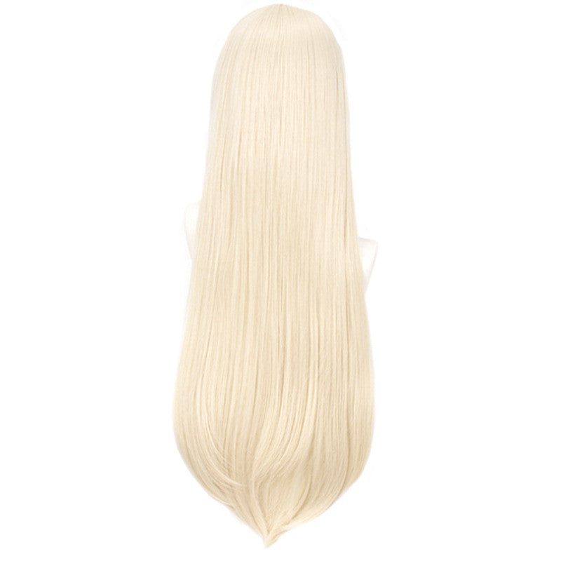 Anime bangs lait perruque dorée
