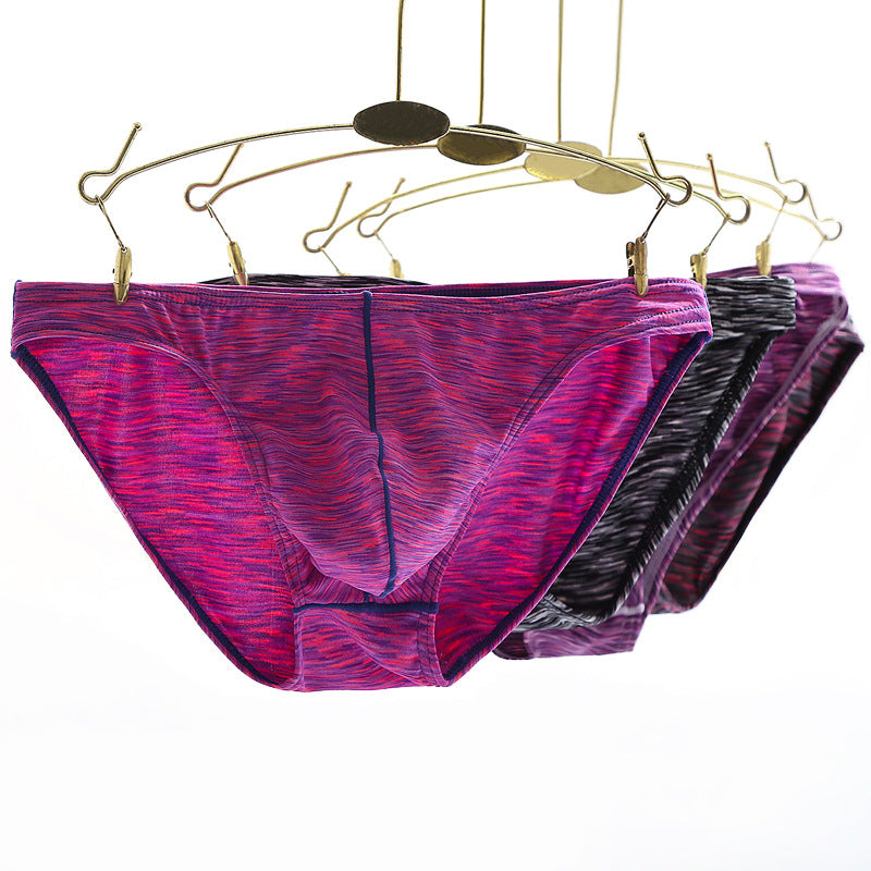Sous-vêtements Triangle coton Été Sous-vêtements colorés Hommes