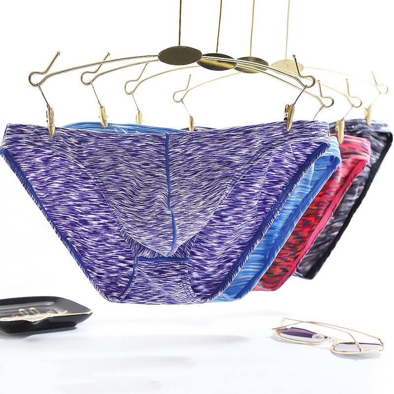 Sous-vêtements Triangle coton Été Sous-vêtements colorés Hommes