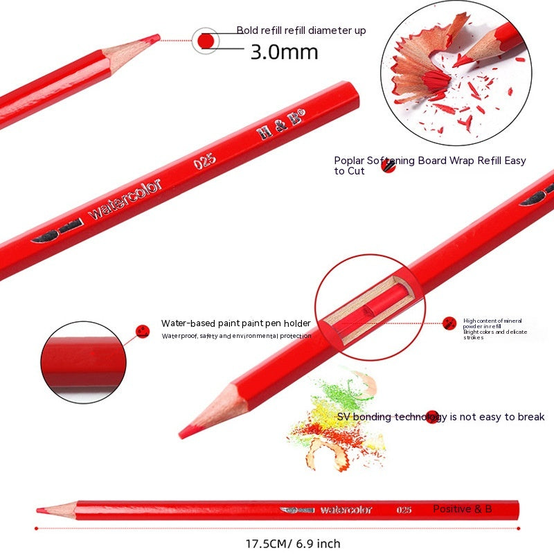 Water-soluble colored pencil Professional iron box