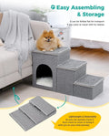 Les chiens et les chats d'âge adulte Étape pliable