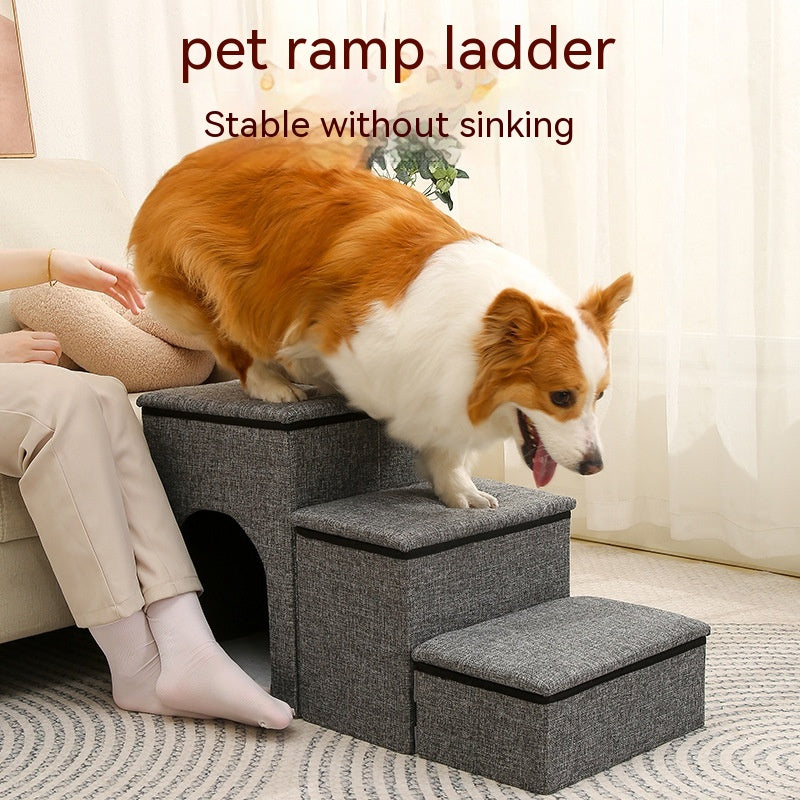 Les chiens et les chats d'âge adulte Étape pliable