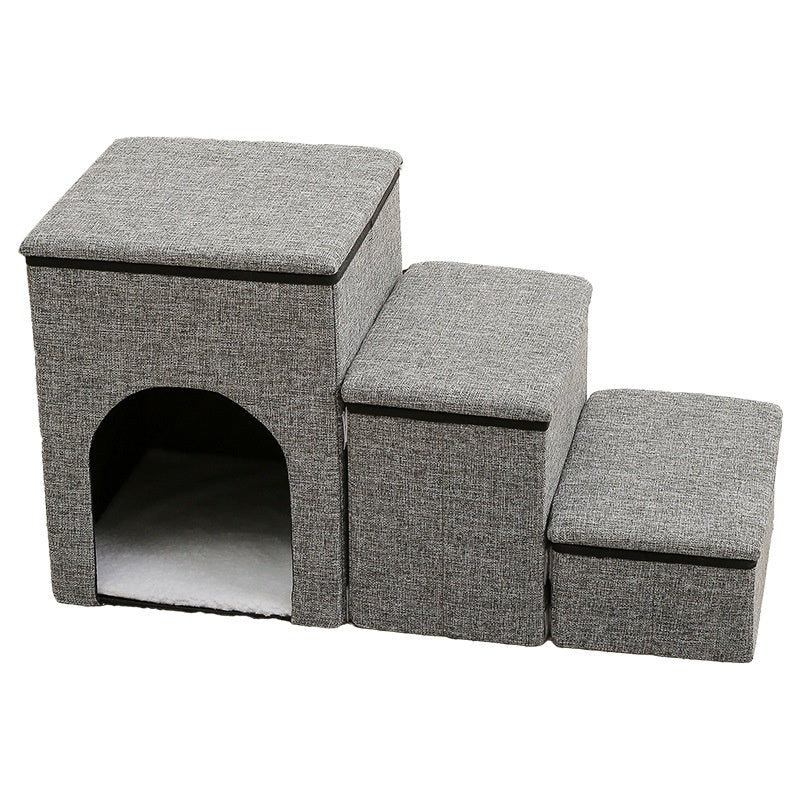 Les chiens et les chats d'âge adulte Étape pliable