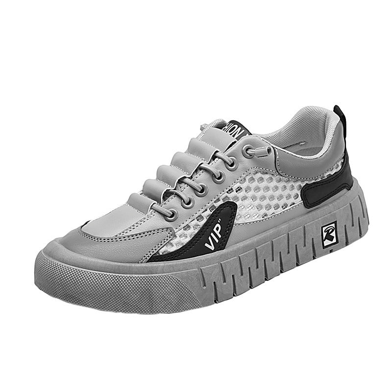 Hommes Casual Respirant Mesh-panel Chaussures Athlétiques