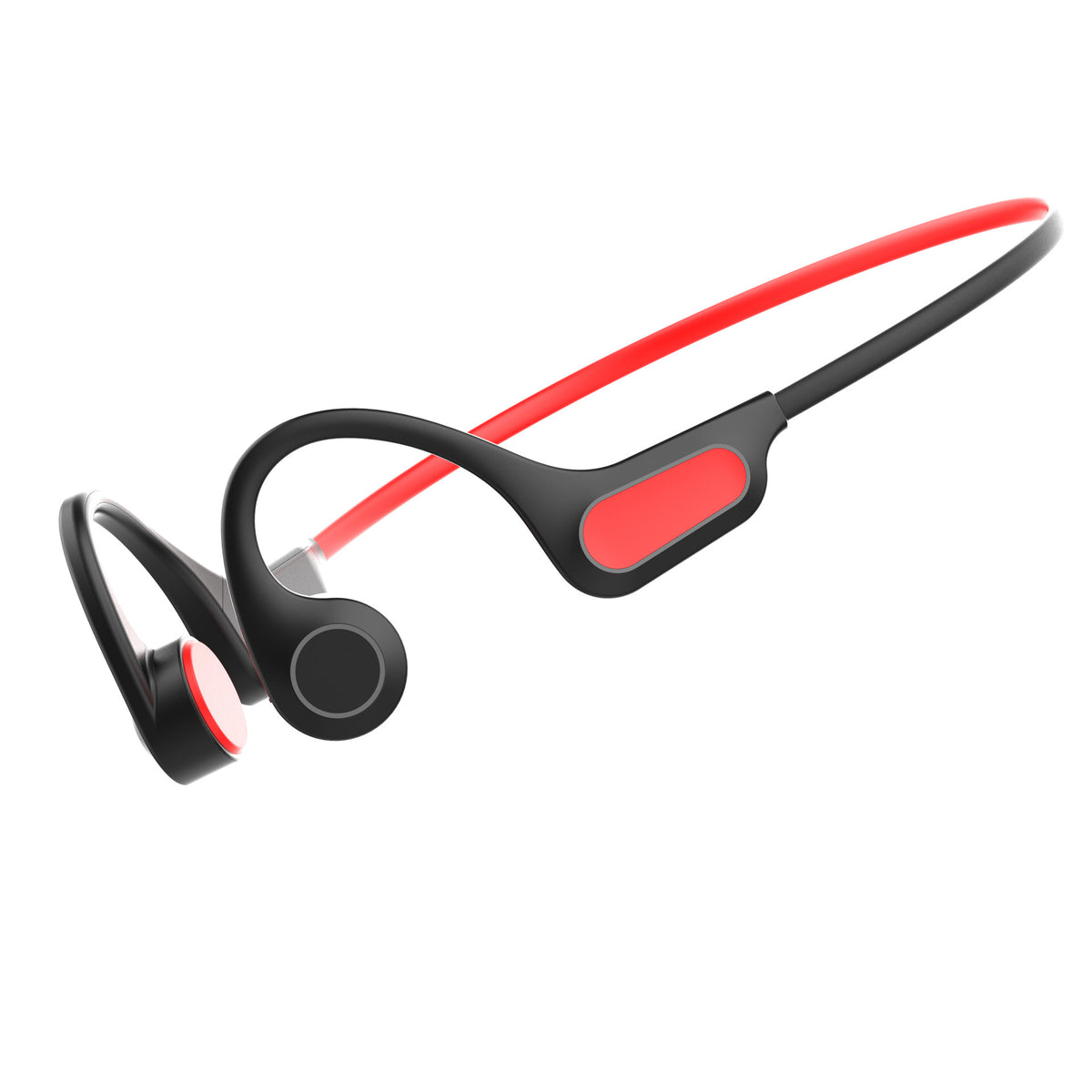 Casque de conduction osseuse en plastique Bluetooth casque sport sans fil non dans l'oreille