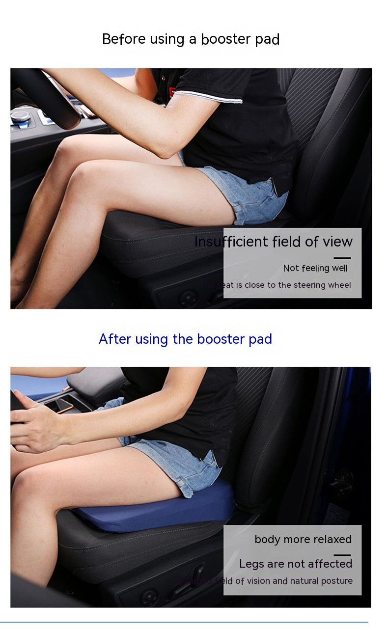 Thick butt cushion and car height